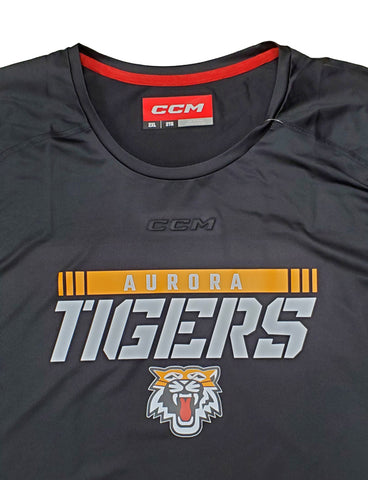 CCM Short Sleeve T-Shirt - Aurora Tigers YOUTH